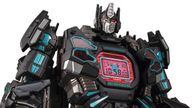 日報：G-SHOCK × TRANSFORMERS「マスターネメシスプライム