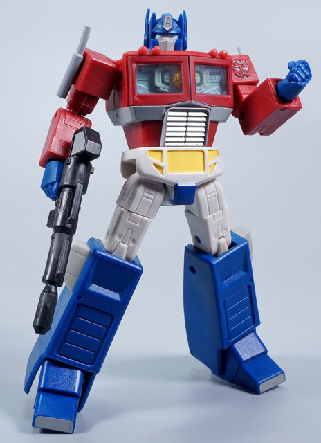R.E.D オプティマスプライム ポーズ